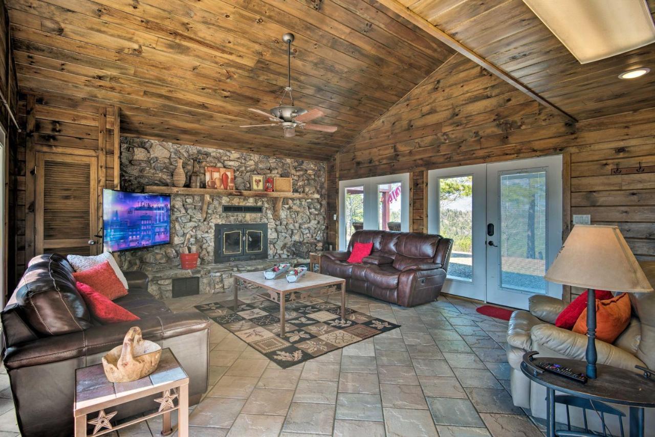 Broken Bow Mountaintop Home With Hot Tub! Exterior foto
